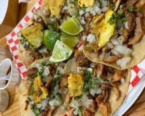 Tacos al pastor 10 Ud